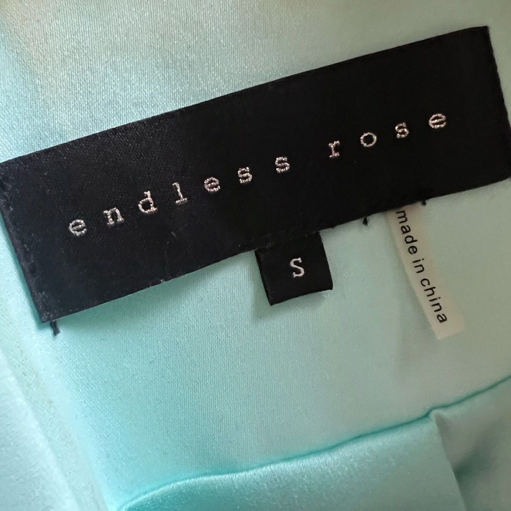 Mint Green Single-Button Blazer - image 3